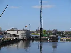 Brug in aanbouw