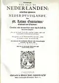 Titelblad van de "Beschryvinghe" 1612
