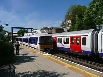 Materieel van London Underground en Chiltern Railways, 2013