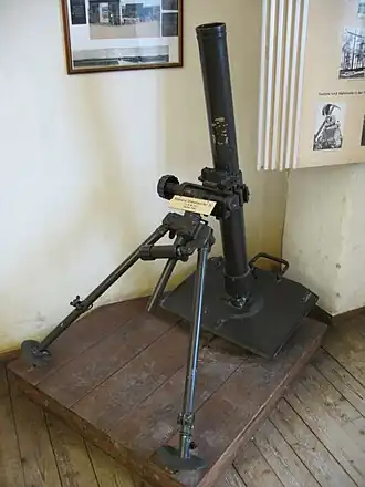 een 8 cm Granatwerfer 34