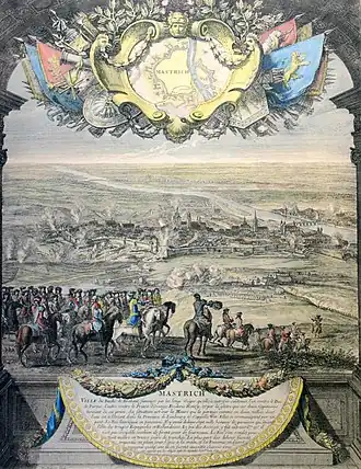 Gravure van Daniël Marot (1661-1752)