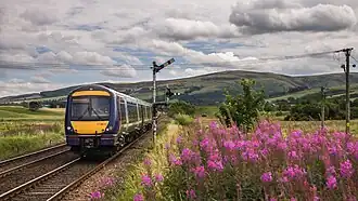 ScotRail's 170 409 nabij Blackford.