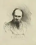 Taras Sjevtsjenko. Zelfportret, 1860.