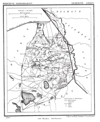 Lierop in 1865