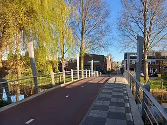 Het Sevenhovenpad in de buurt De Tuinen