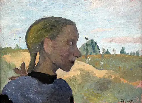 Mädchenbildnis anagoria, 1901, Städel Museum, Frankfurt