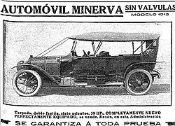 Minerva 38 HP: een phaeton torpedo uit 1912