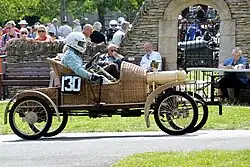 rieten cyclecar uit 1912