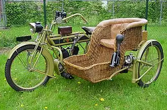 Het Model 7 was bedoeld als zijspantrekker