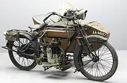 Het James Model 6 4½ HP uit 1914 was bedoeld als zijspantrekker