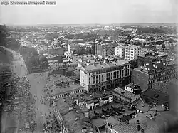 Zicht westelijk vanaf dezelfde toren.
