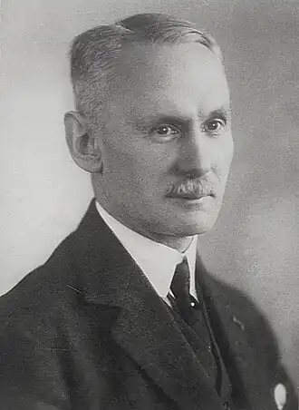 Van der Bilt in 1921