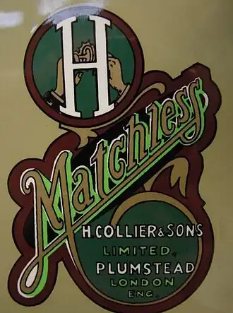 Het Matchless Model H kreeg zijn eigen beeldmerk