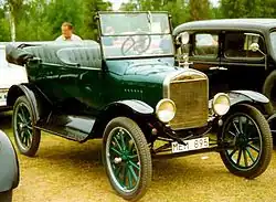 Ford Model T: toerwagen uit 1924