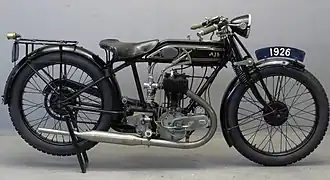 AJS Model G4 uit 1926