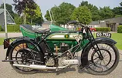 Het Model S26 SV uit 1926 had nog dummy belt rim brakes