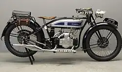 De EW 350 standard uit 1927 toonde de hand van Cyril Pullin, die van plaatwerk hield en aan de rechterkant het blok met plaatjes afdekte en aan de linkerkant zorgde voor een strakke kettingkast voor de primaire aandrijving.