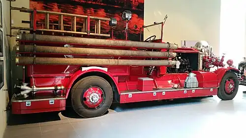 1928 Ahrens-Fox Model N-S-2 brandweerauto