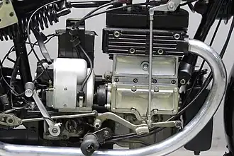 Voorganger: Matchless Silver Arrow 18º V-twin met zijkleppen