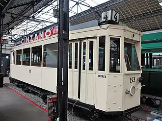 Stadstram van de TULE uit 1930 (Luik)