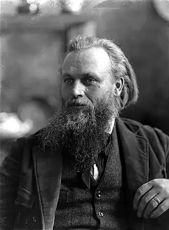 Portret van Chris Lanooij door H.J. Tollens