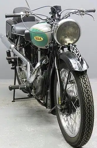 350cc-BSA R34-5 Blue Star uit 1934