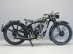 BSA X34-0 uit 1934.