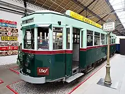 Tram 321 van de RELSE (Luik - Seraing)