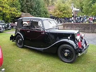 Lanchester Light Six, identiek aan de BSA Light Six