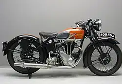Het Triumph Model 5-2 vormde de basis voor de 500cc-modellen