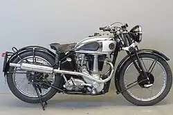 BSA M23 Silver Star uit 1939