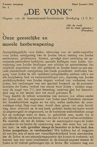 20 januari 1942, pagina 1