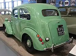 Ford Anglia E494A (1949), achteraanzicht