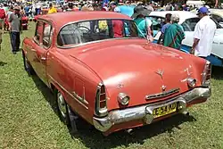 Land Cruiser (1953), achteraanzicht