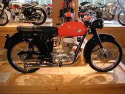 MV Agusta 125 Turismo Rapido uit 1955