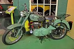 BSA C10 L met plunjervering uit 1956