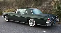 Continental Mark II (1956), achteraanzicht