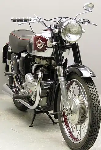 Matchless G9 uit 1956