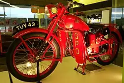 BSA Bantam D1 GPO uit 1957.
