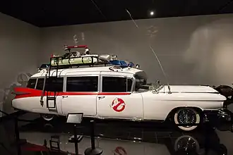 Ecto-1 in het Petersen Automotive Museum (2014)