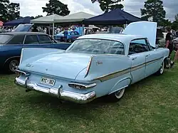 Belvedere vierdeurs hardtop (1959), achteraanzicht