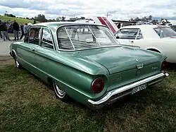 Ford Falcon coach (1960), achteraanzicht