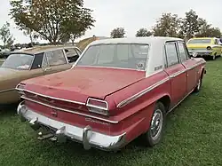 Cruiser vierdeurs sedan (1965), achteraanzicht