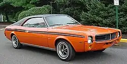 AMC Javelin (1969) met het "Big Bad Orange" package