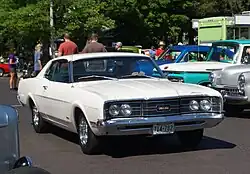 Mercury Comet (1969) met het gewijzigd radiatorrooster