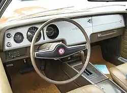 AMC Javelin (1970), interieur