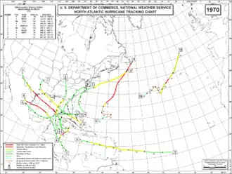 Overzichtskaart van het seizoen