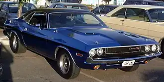 Dodge Challenger uit 1970.