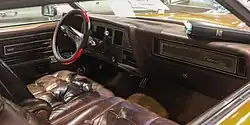 Continental Mark IV (1972), interieur