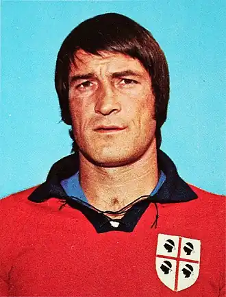 Albertosi namens Cagliari in 1973